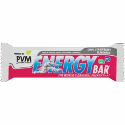 PVM Energy Bars Choc Strawberry 45g
