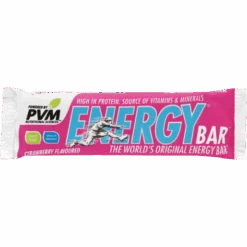 PVM Energy Bars Strawberry 45g